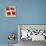 The Danish Flag-English School-Stretched Canvas displayed on a wall