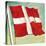 The Danish Flag-English School-Stretched Canvas