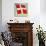 The Danish Flag-English School-Giclee Print displayed on a wall