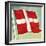 The Danish Flag-English School-Framed Giclee Print