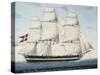 The Danish Frigate Norge, 1798-null-Stretched Canvas