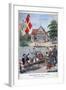 The Danish Pavilion at the Universal Exhibition of 1900, Paris, 1900-null-Framed Giclee Print