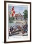 The Danish Pavilion at the Universal Exhibition of 1900, Paris, 1900-null-Framed Giclee Print