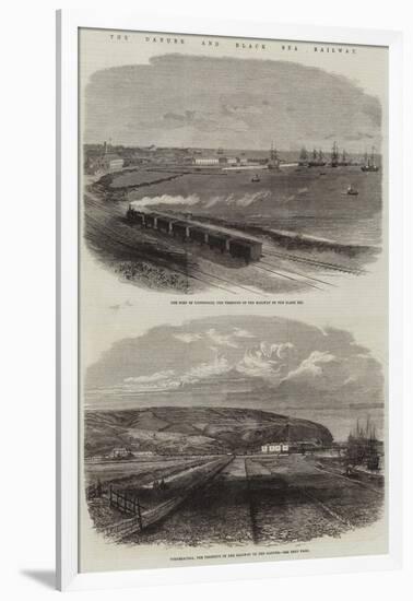 The Danube and Black Sea Railway-null-Framed Giclee Print