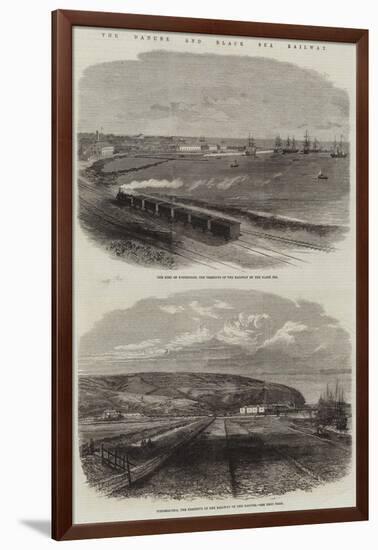 The Danube and Black Sea Railway-null-Framed Giclee Print
