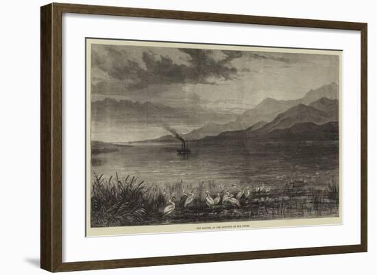 The Danube, at the Junction of the Pruth-Samuel Read-Framed Giclee Print