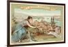 The Danube, Budapest-null-Framed Giclee Print