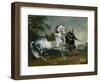 The Dappled Horse "Scarramuie" En Piaffe-Johann Georg de Hamilton-Framed Giclee Print