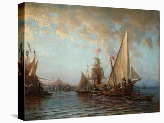 The Dardanelles, 1873-Alexei Petrovich Bogolyubov-Stretched Canvas