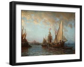 The Dardanelles, 1873-Alexei Petrovich Bogolyubov-Framed Giclee Print