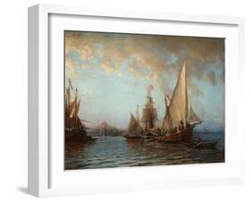 The Dardanelles, 1873-Alexei Petrovich Bogolyubov-Framed Giclee Print