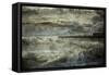 The Dark and Rolling Sea-Valda Bailey-Framed Stretched Canvas