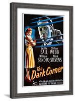 The Dark Corner-null-Framed Art Print