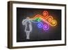 The dark side of the mind-O.M.-Framed Premium Giclee Print