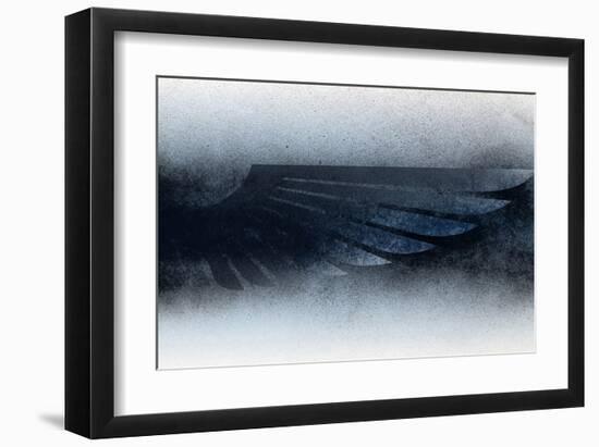 The Dark-Jet-Framed Art Print