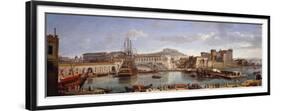 The Darsena, Naples, C.1702-Gaspar van Wittel-Framed Giclee Print