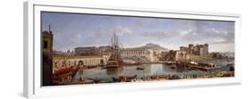 The Darsena, Naples, C.1702-Gaspar van Wittel-Framed Giclee Print