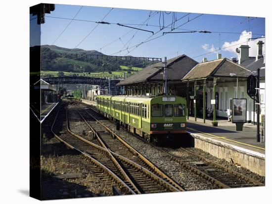 The Dart, Dublin's Light Railway, Bray Railway Station, Dublin, Eire (Republic of Ireland)-Pearl Bucknall-Stretched Canvas