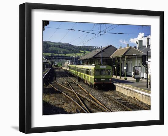 The Dart, Dublin's Light Railway, Bray Railway Station, Dublin, Eire (Republic of Ireland)-Pearl Bucknall-Framed Photographic Print