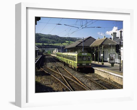 The Dart, Dublin's Light Railway, Bray Railway Station, Dublin, Eire (Republic of Ireland)-Pearl Bucknall-Framed Photographic Print