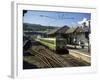 The Dart, Dublin's Light Railway, Bray Railway Station, Dublin, Eire (Republic of Ireland)-Pearl Bucknall-Framed Photographic Print