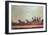 The Dartford, Crayford and Bexley Stagecoach-John Cordrey-Framed Giclee Print