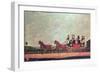 The Dartford, Crayford and Bexley Stagecoach-John Cordrey-Framed Giclee Print