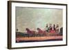 The Dartford, Crayford and Bexley Stagecoach-John Cordrey-Framed Giclee Print