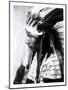 The Daughter of Bad Horse, C.1905 (B/W Photo)-Edward Sheriff Curtis-Mounted Giclee Print