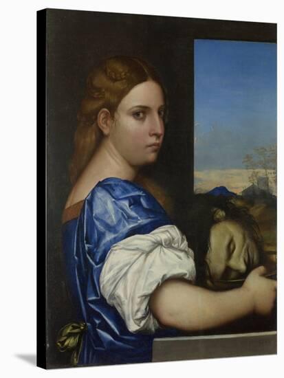 The Daughter of Herodias, 1510-Sebastiano del Piombo-Stretched Canvas