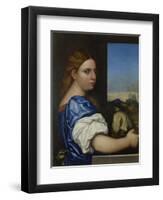 The Daughter of Herodias, 1510-Sebastiano del Piombo-Framed Giclee Print