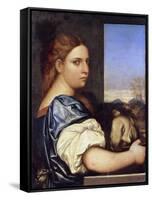 The Daughter of Herodias, 1510-Sebastiano del Piombo-Framed Stretched Canvas