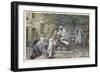 The Daughter of Jairus, Illustration from 'The Life of Our Lord Jesus Christ'-James Tissot-Framed Giclee Print