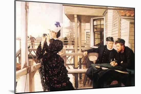 The Daughter of the Master-James Tissot-Mounted Art Print
