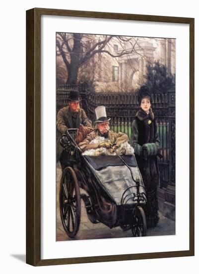 The Daughter of the Warrior-James Tissot-Framed Art Print