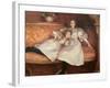 The Daughters of Baron Von Erlanger-Hubert von Herkomer-Framed Giclee Print