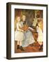 The Daughters of Catulle Mendes, 1888-Pierre-Auguste Renoir-Framed Giclee Print