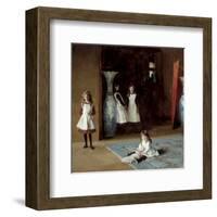 The Daughters of Edward Darley Boit, c.1882-John Singer Sargent-Framed Art Print