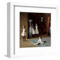 The Daughters of Edward Darley Boit, c.1882-John Singer Sargent-Framed Art Print