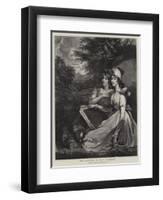 The Daughters of Sir T Frankland-John Hoppner-Framed Giclee Print