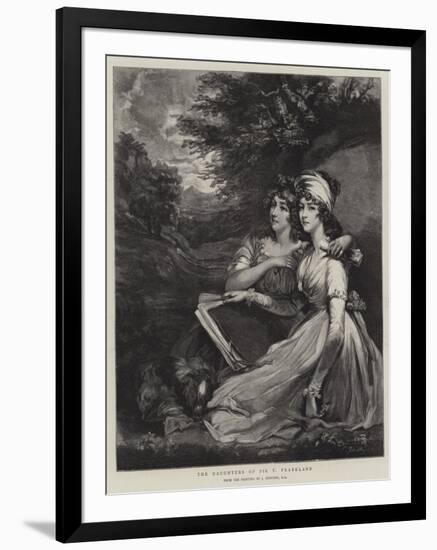 The Daughters of Sir T Frankland-John Hoppner-Framed Giclee Print