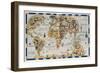 The Dauphin Map of the World, 1912-Pierre Desceliers-Framed Giclee Print