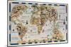 The Dauphin Map of the World, 1912-Pierre Desceliers-Mounted Giclee Print