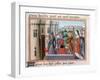 The Dauphin Returns to Paris, June 1418-null-Framed Giclee Print