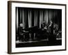 The Dave Brubeck Quartet in Concert at the Forum Theatre, Hatfield, Hertfordshire, 10 April 1983-Denis Williams-Framed Photographic Print