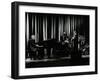 The Dave Brubeck Quartet in Concert at the Forum Theatre, Hatfield, Hertfordshire, 10 April 1983-Denis Williams-Framed Photographic Print