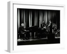 The Dave Brubeck Quartet in Concert at the Forum Theatre, Hatfield, Hertfordshire, 10 April 1983-Denis Williams-Framed Photographic Print