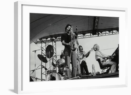 The Dave Brubeck Quartet Playing at the Capital Radio Jazz Festival, London, July 1979-Denis Williams-Framed Photographic Print