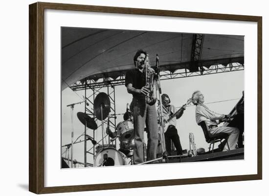 The Dave Brubeck Quartet Playing at the Capital Radio Jazz Festival, London, July 1979-Denis Williams-Framed Photographic Print