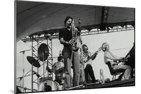 The Dave Brubeck Quartet Playing at the Capital Radio Jazz Festival, London, July 1979-Denis Williams-Mounted Photographic Print